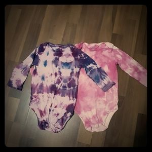 2 long sleeve onesie